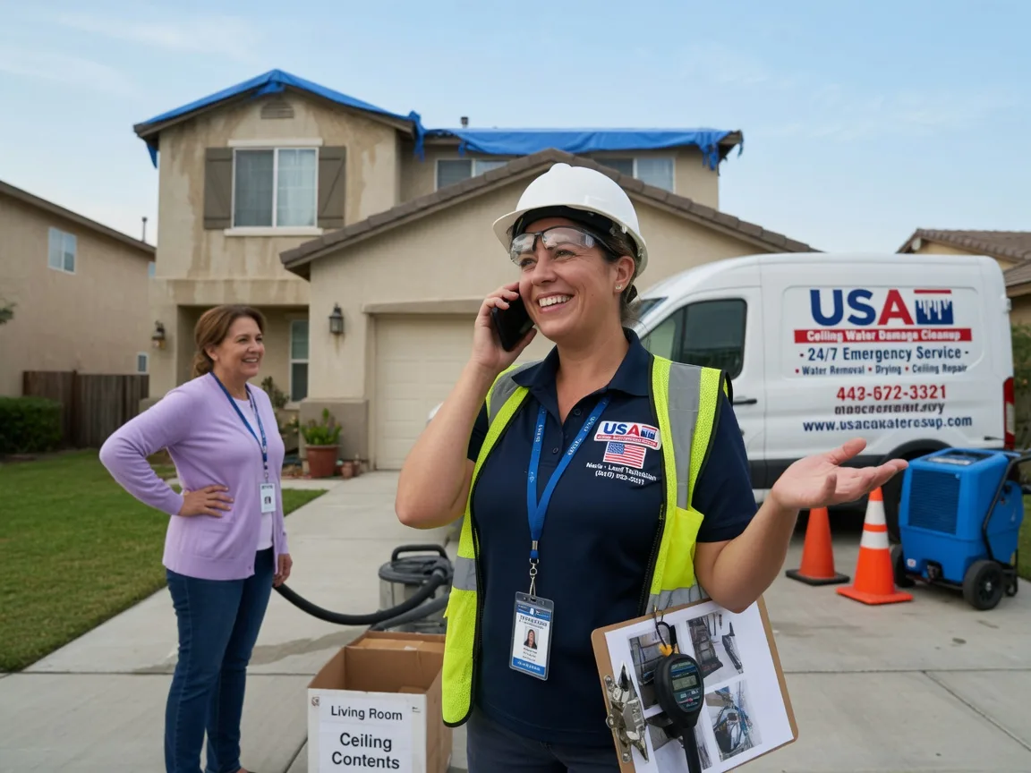 Ceiling Water Damage Restoration Calhoun, LA FAQs